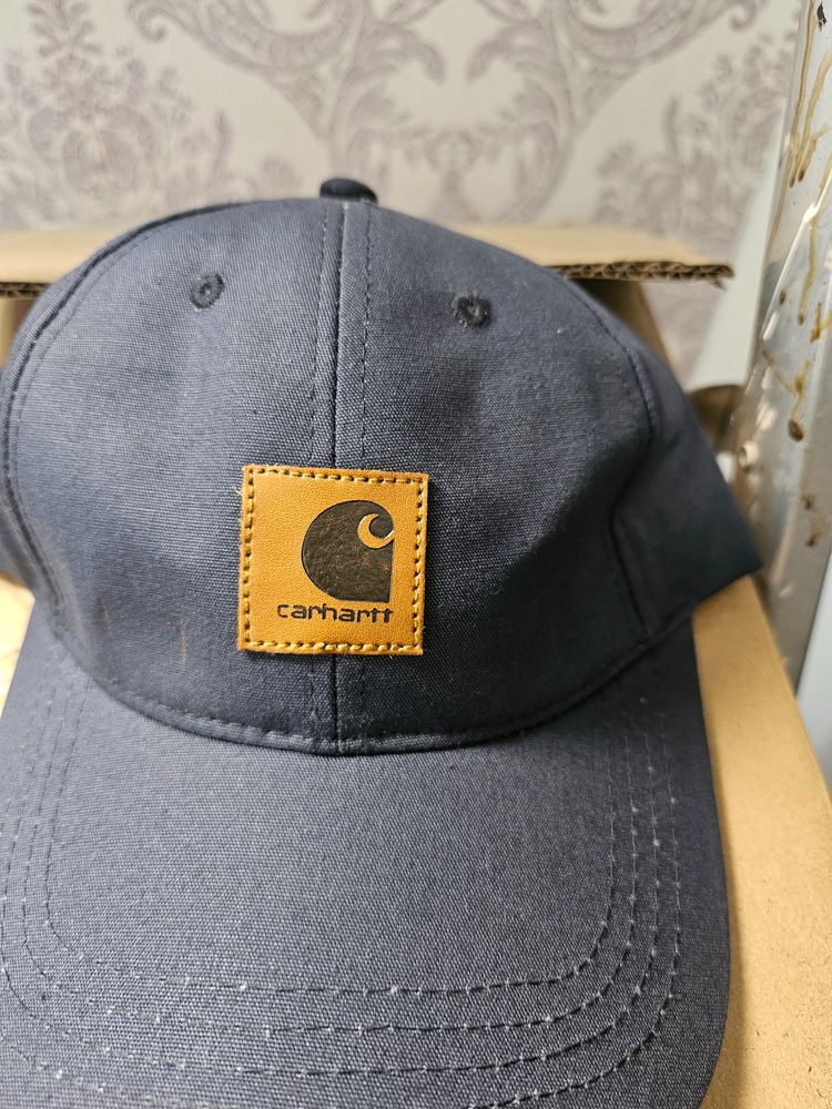 Navy  Carhartt Cap Reworked  image 1