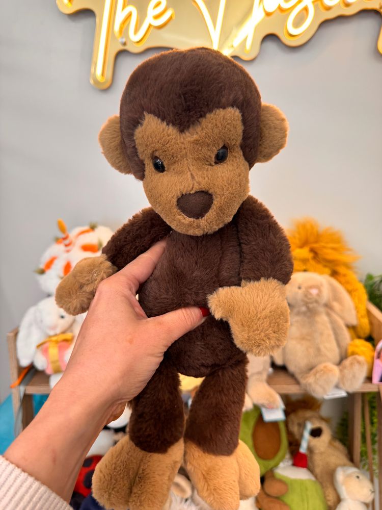 Jelly cat Brown Plush Monkey Toy