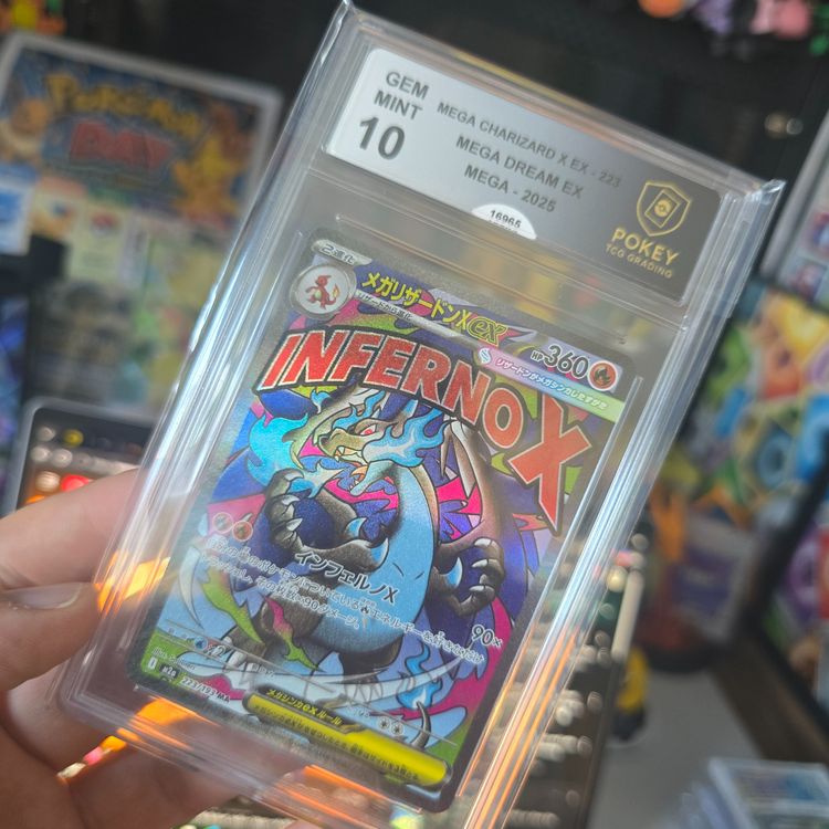 🔥Charizard EX 223 POKEY 10🔥