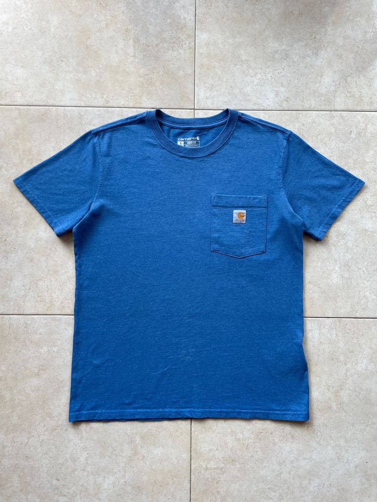 Carhartt Blue Pocket T-Shirt image 1