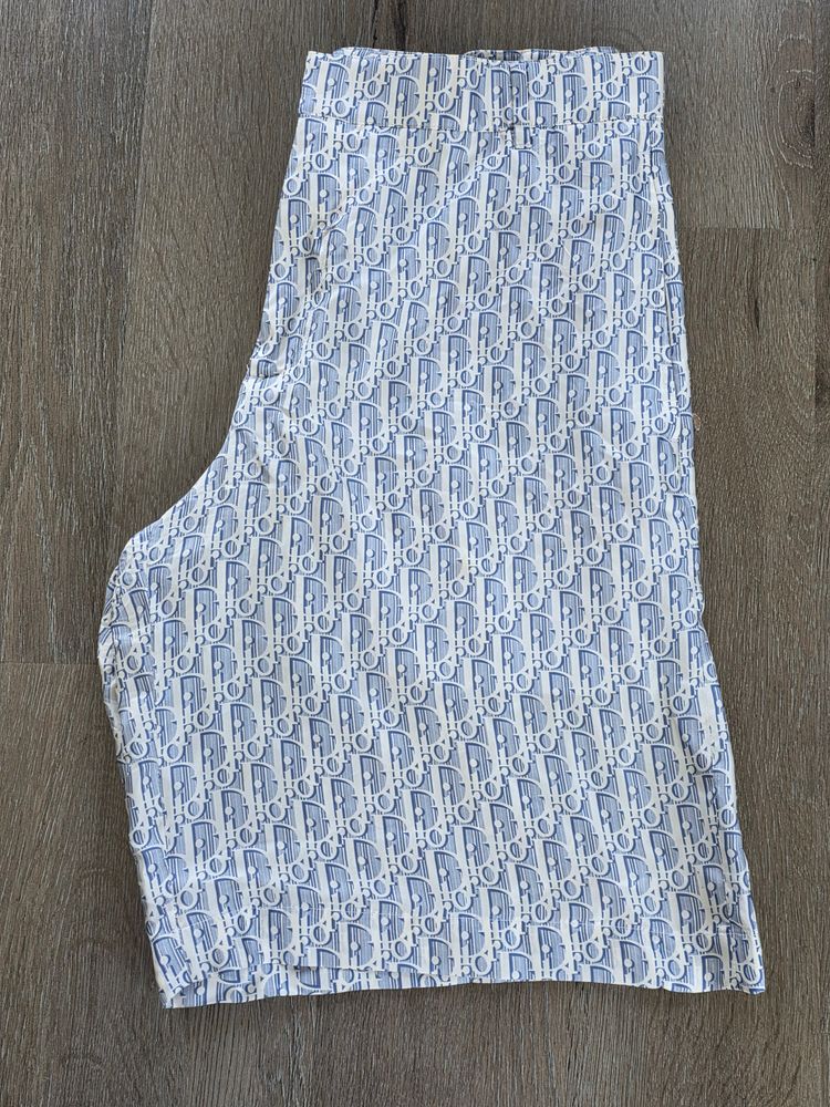 Dior Patterned Shorts Silk 