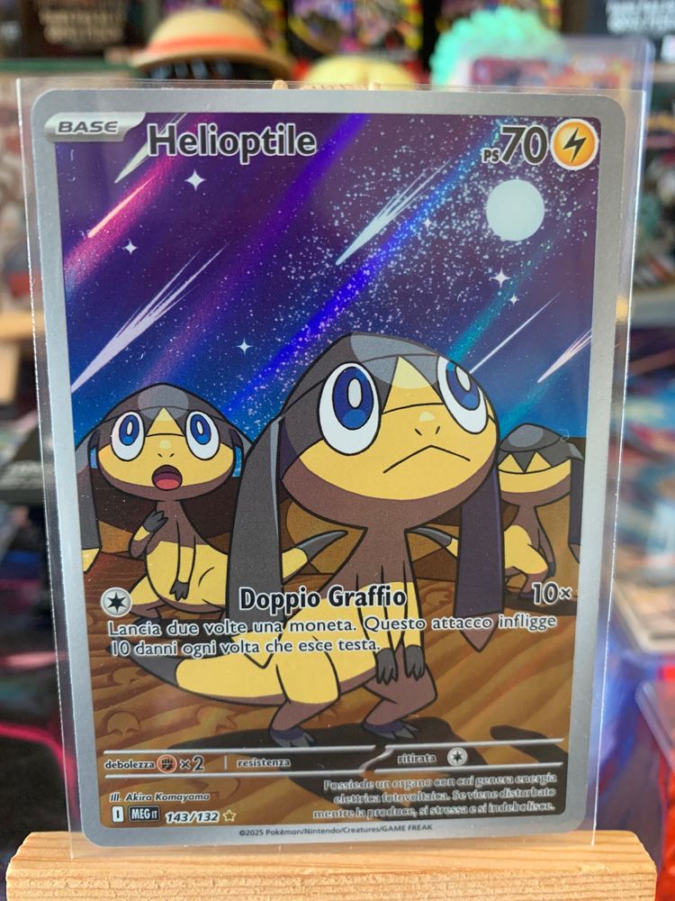 Helioptile 143/132 Pokémon Collectible Card image 1