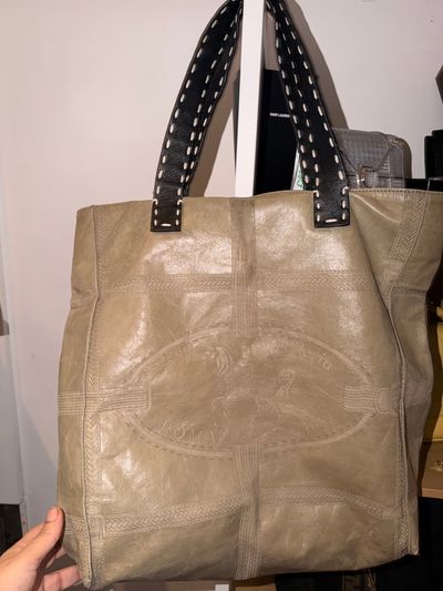 Fendi Leather Tote Bag