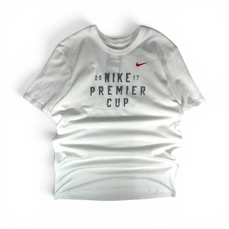 Nike T-Shirt Premiere Cup 2017 Big Logo Stampato Uomo (L)