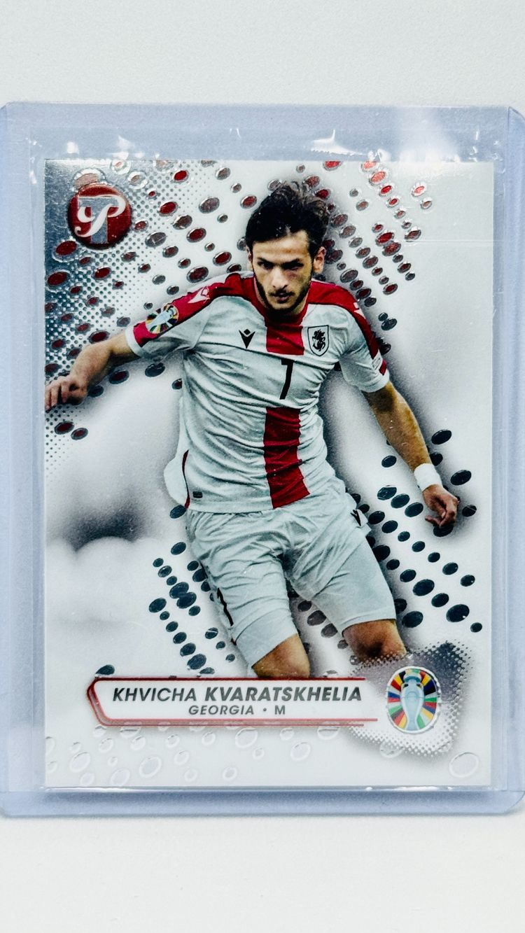Immagine di Khvicha Kvaratskhelia - Georgia - Topps Pristine Road to Euro 2024 1