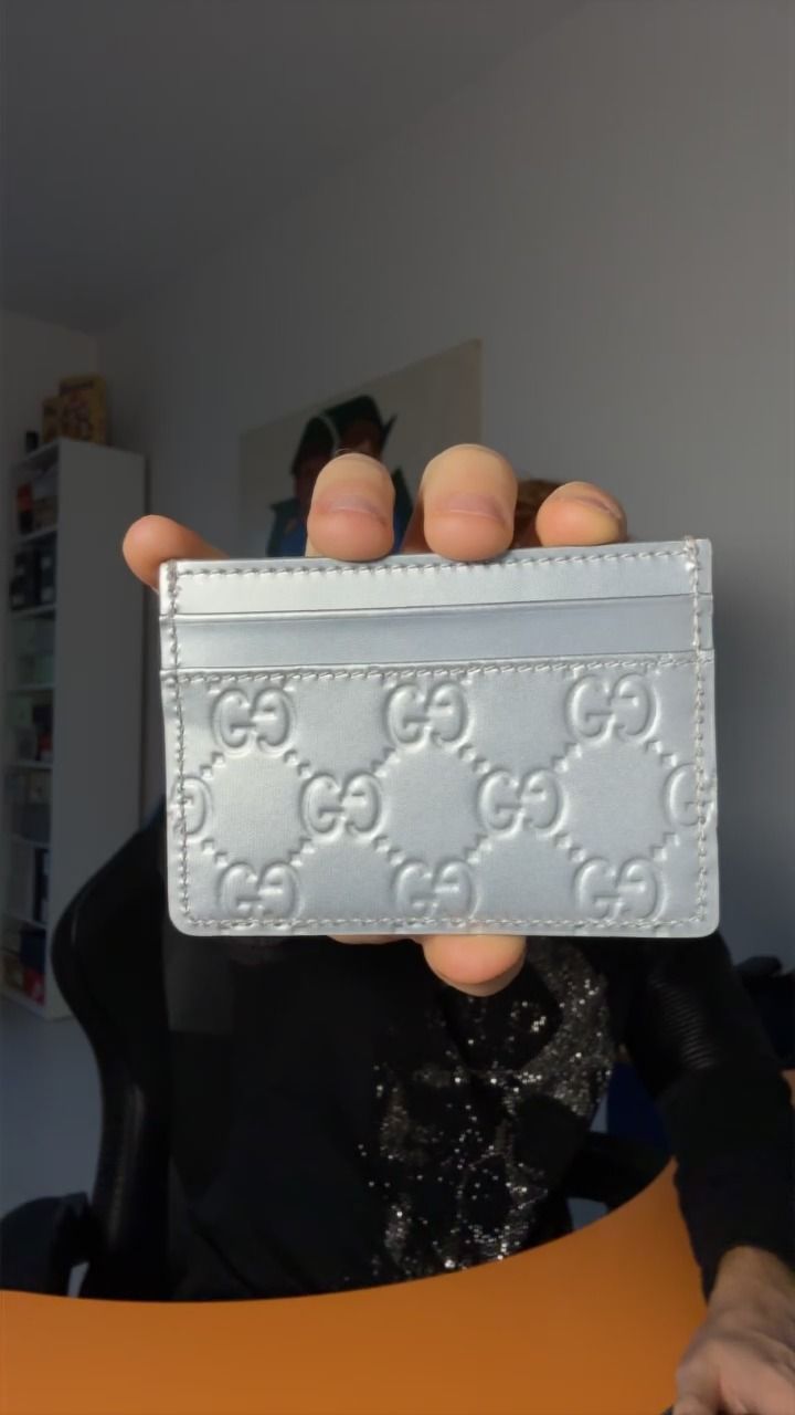 Gucci PORTACARTE GUCCI ORIGINALE SILVER  product image