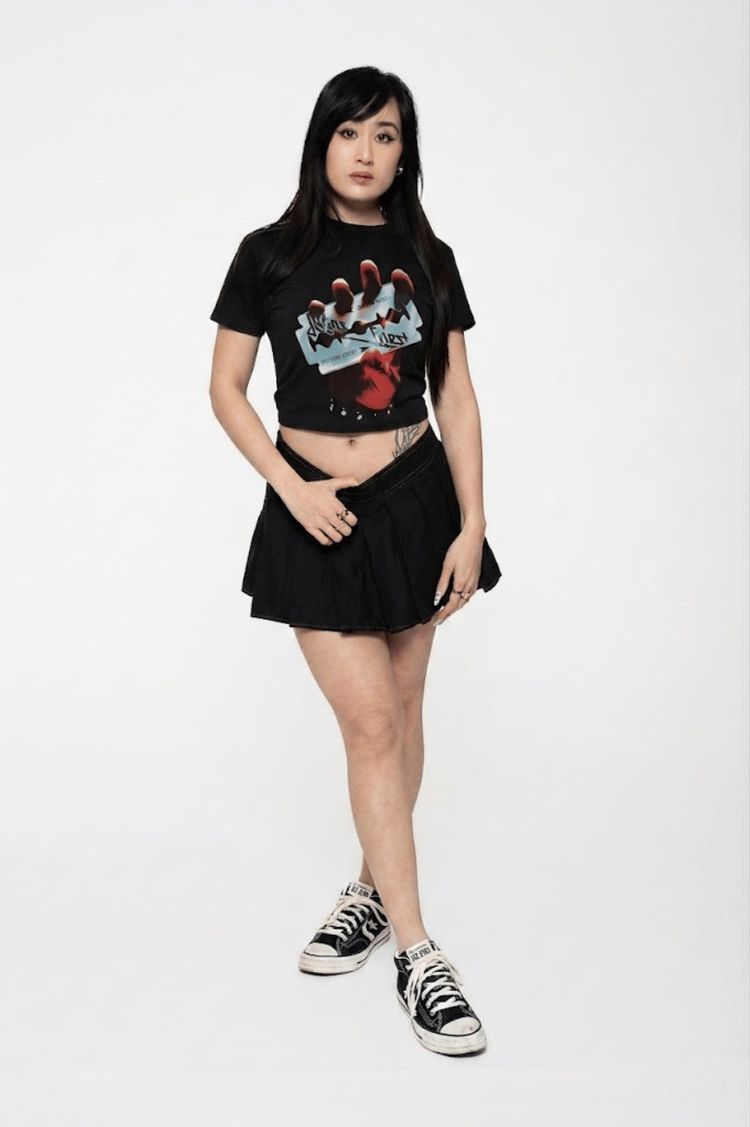 Judas Priest British Steel Crop Top image 6