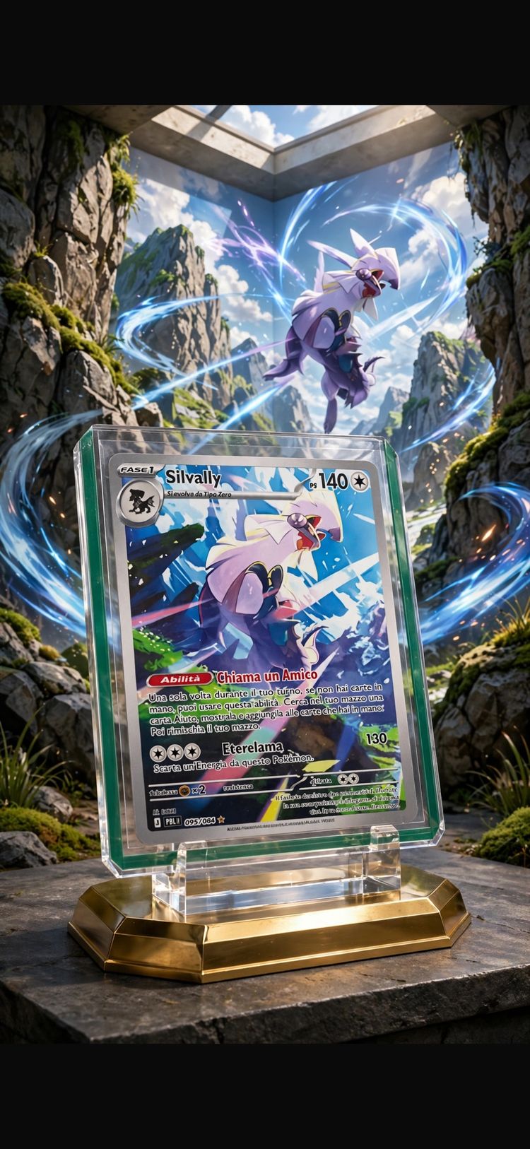 Silvally Pokémon Trading Card imagen 1