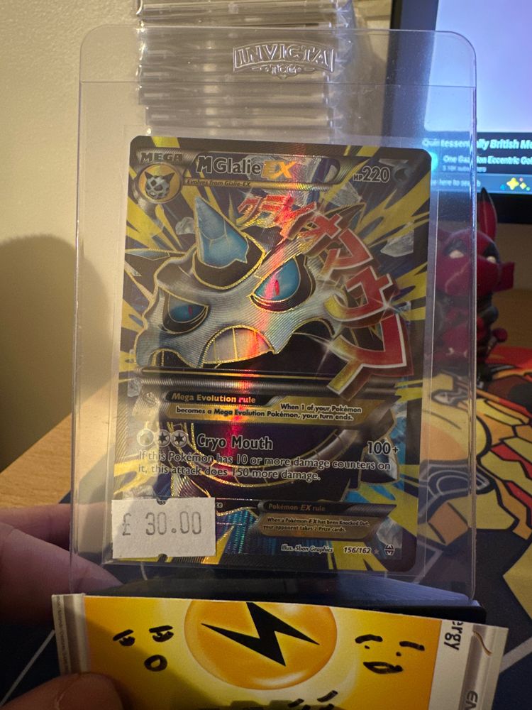 Mega Glalie Ex Pokémon Card