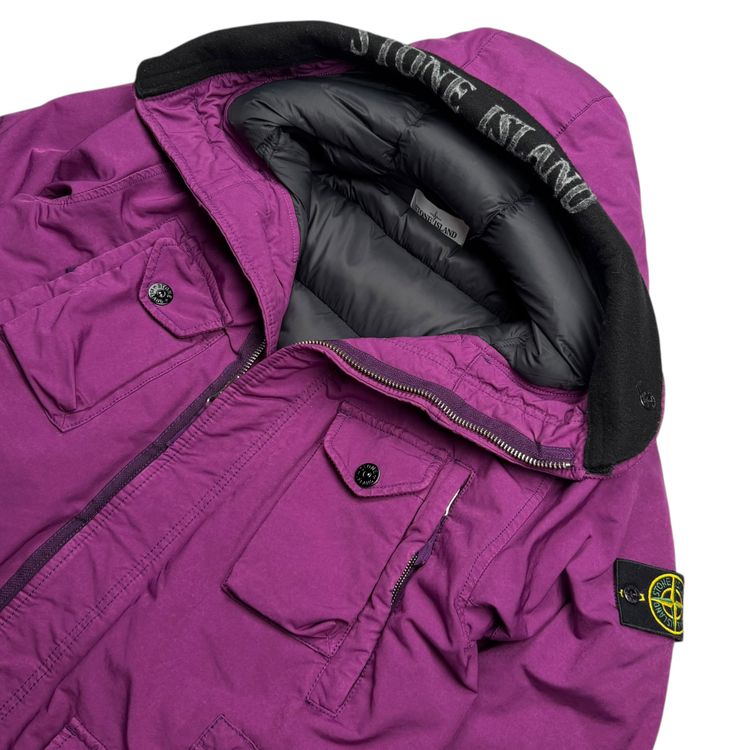 A/W 18 Stone Island David-TC Down Parka - Purple image 8