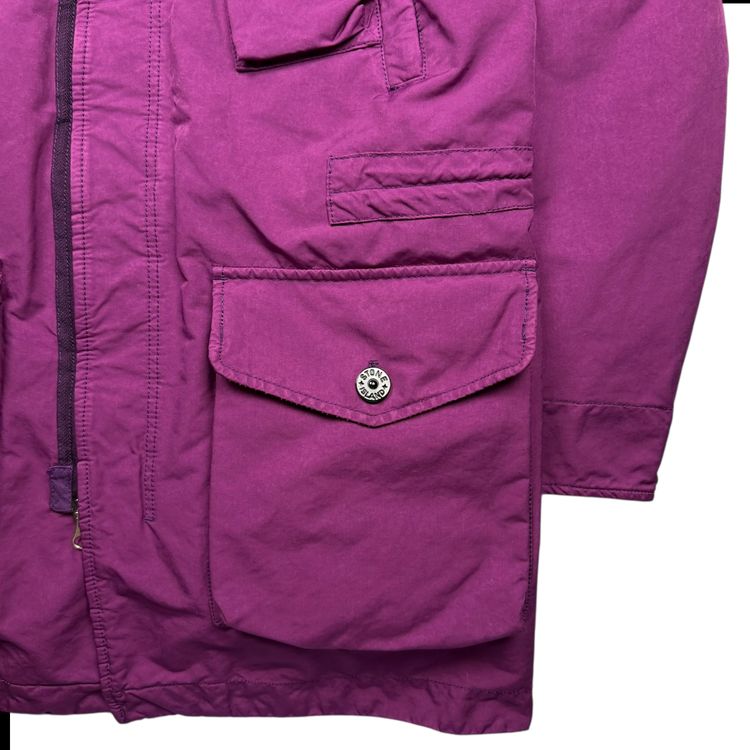 A/W 18 Stone Island David-TC Down Parka - Purple image 4