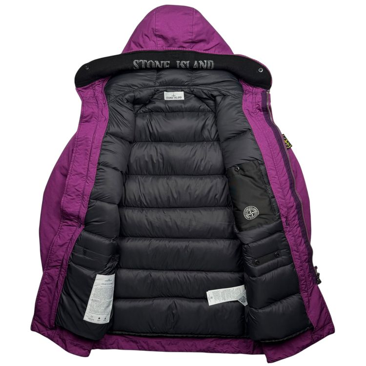 A/W 18 Stone Island David-TC Down Parka - Purple image 6