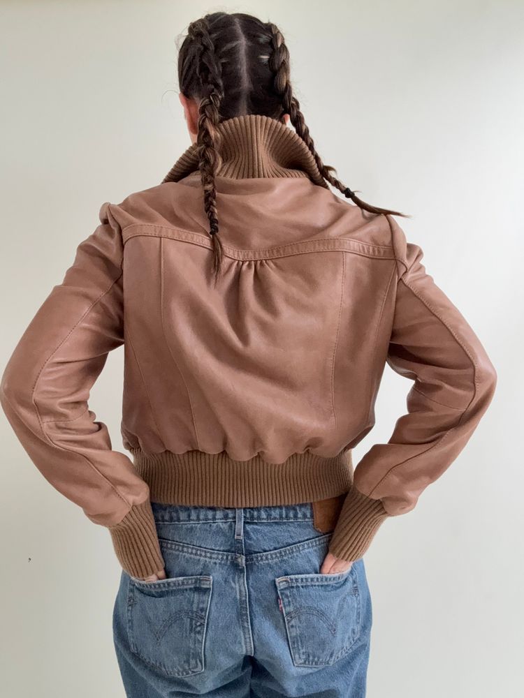 Immagine di Oasis Leather Jacket (UK16) 6