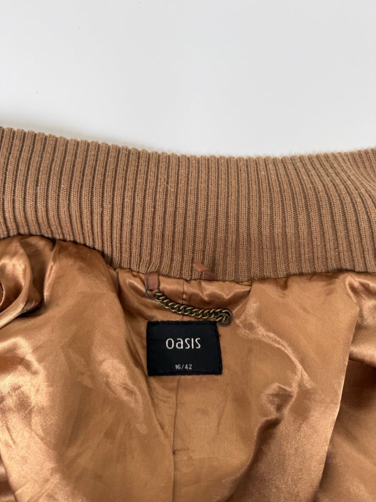 Immagine di Oasis Leather Jacket (UK16) 7