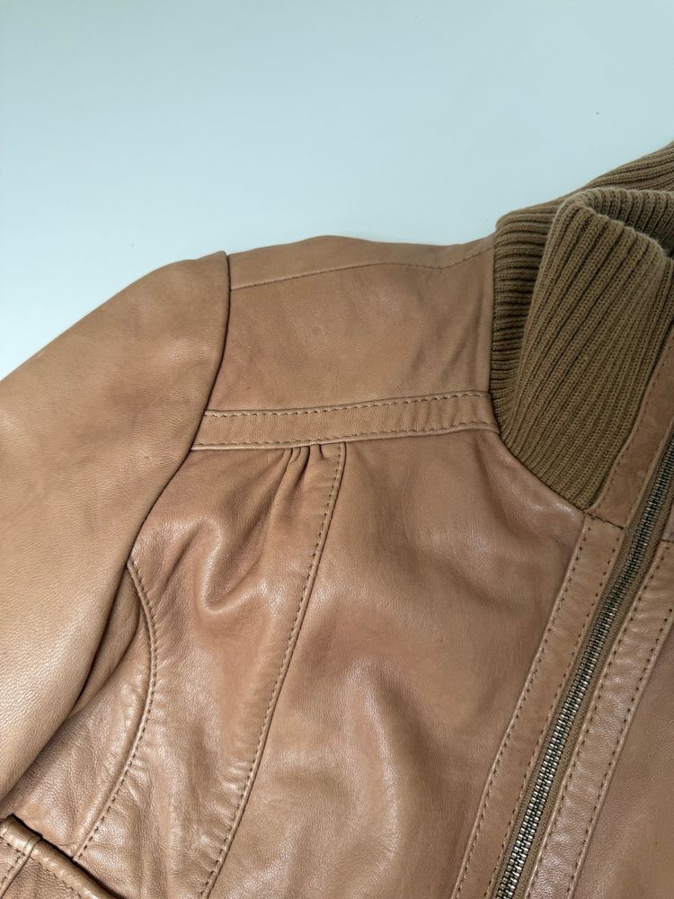 Immagine di Oasis Leather Jacket (UK16) 3