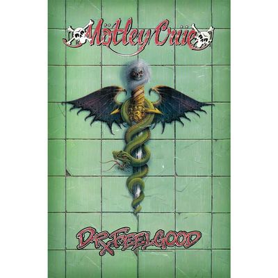 Motley Crue Doctor Feelgood Textile Poster 1