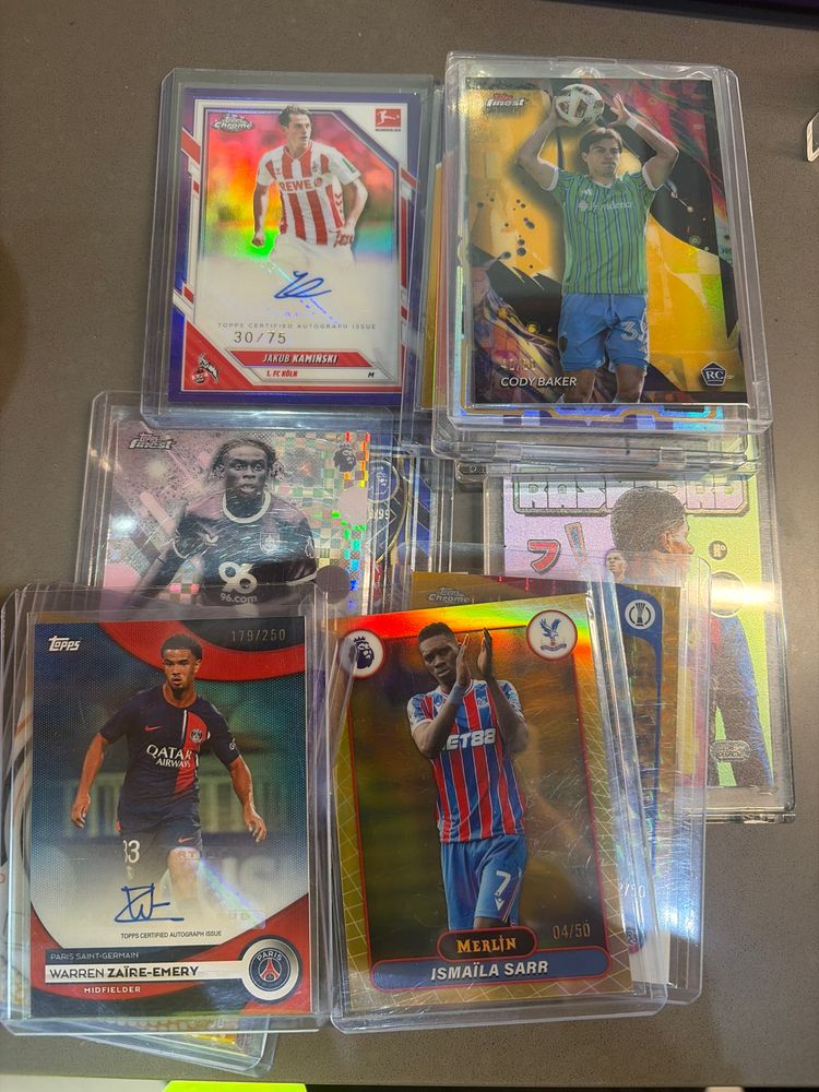 Football Trading Cards pick a number  imagen 1
