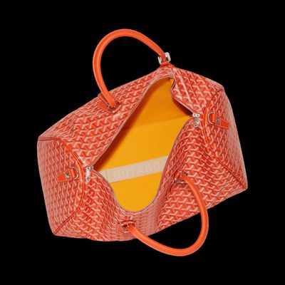 Goyard Boston 50 Bag Orange 2