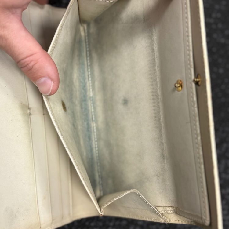 Yellow Embossed Wallet 8