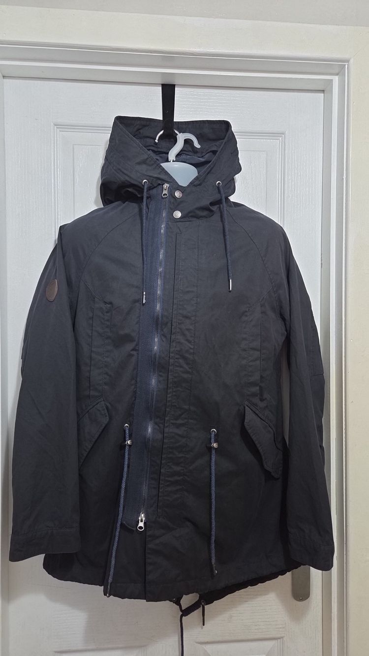 Pretty Green Pretty Green Black Hooded Parka Jacket product image