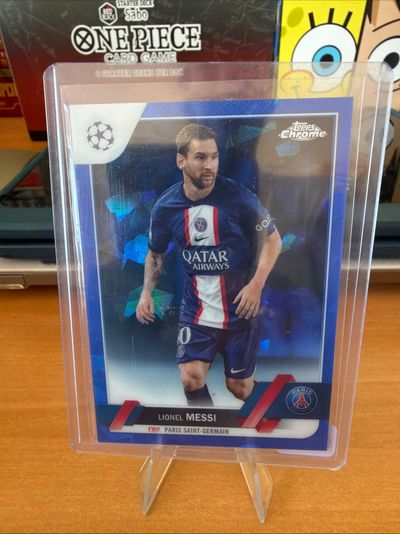 Lionel Messi Paris Saint-Germain Soccer Card