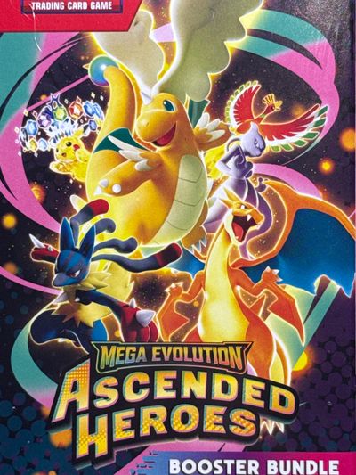 Mega Evolution Ascended Heroes pack battle