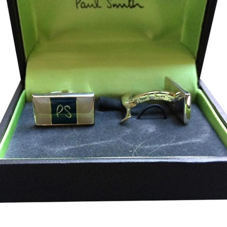 Paul Smith 925 Sterling Silver Rectangular Cufflinks image 4