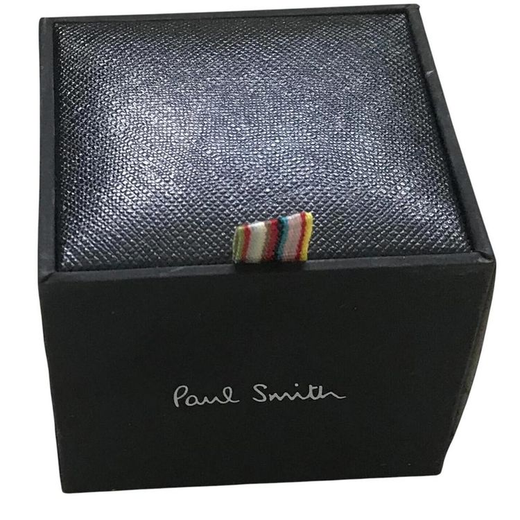 Paul Smith 925 Sterling Silver Rectangular Cufflinks image 2
