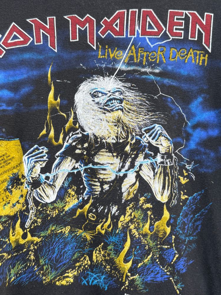 Iron Maiden Live After Death Graphic T-Shirt obraz 2