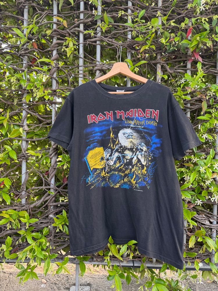 Iron Maiden Live After Death Graphic T-Shirt
