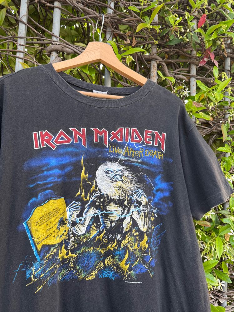 Iron Maiden Live After Death Graphic T-Shirt obraz 3