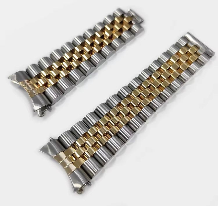 Other 20mm Rolex Jubilee 455B 18k Two-Tone Metal Watch Bracelet Strap product image