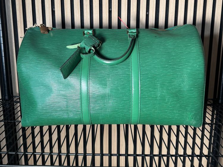 Other B27 Louis Vuitton Epi Keepal 50 Green  product image
