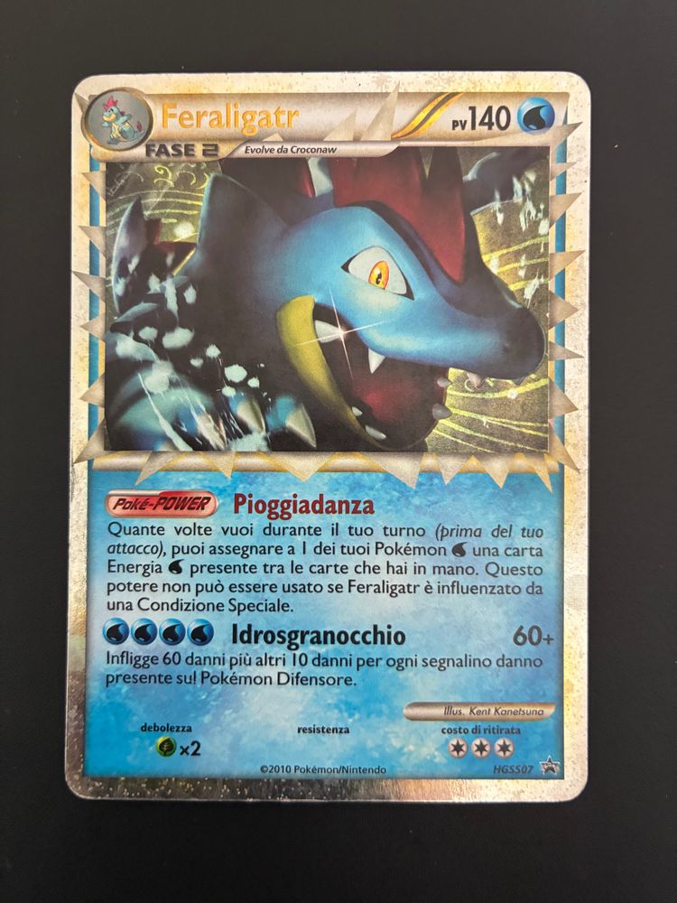 Feraligatr Prime ITA GD  Pokémon Card