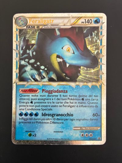 Feraligatr Prime ITA GD Pokémon Card