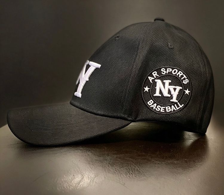 Black Baseball Cap With Ny Logo 2