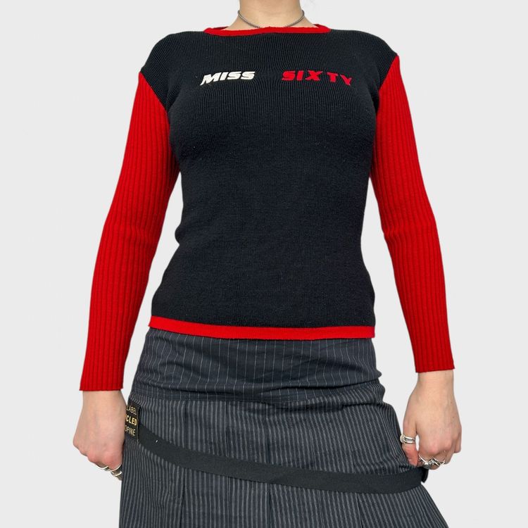 Miss Sixty Logo Knit Jumper - S