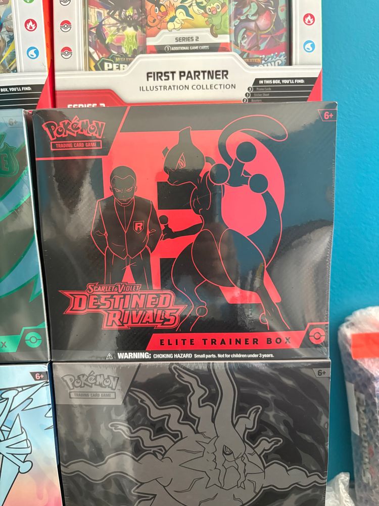 Pokémon Scarlet & Violet Destined Rivals Elite Trainer Box obraz 1