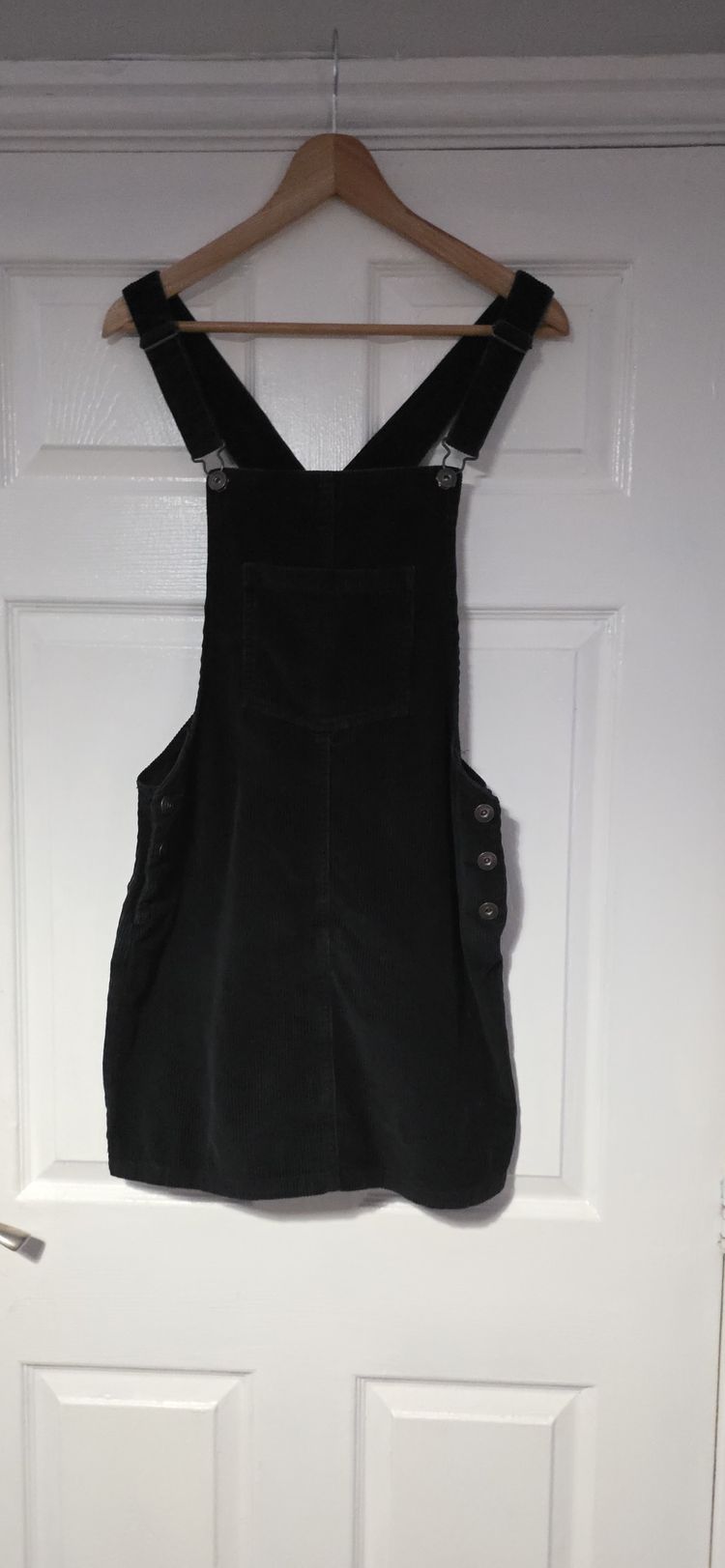 Next Black Corduroy Pinafore Dress product image