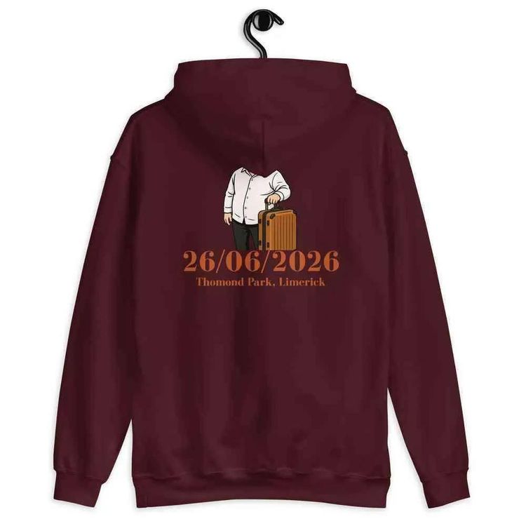 Lewis Capaldi Thomond Park Limerick 2026 Tour Graphic Hoodie 6