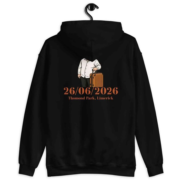 Lewis Capaldi Thomond Park Limerick 2026 Tour Graphic Hoodie 2