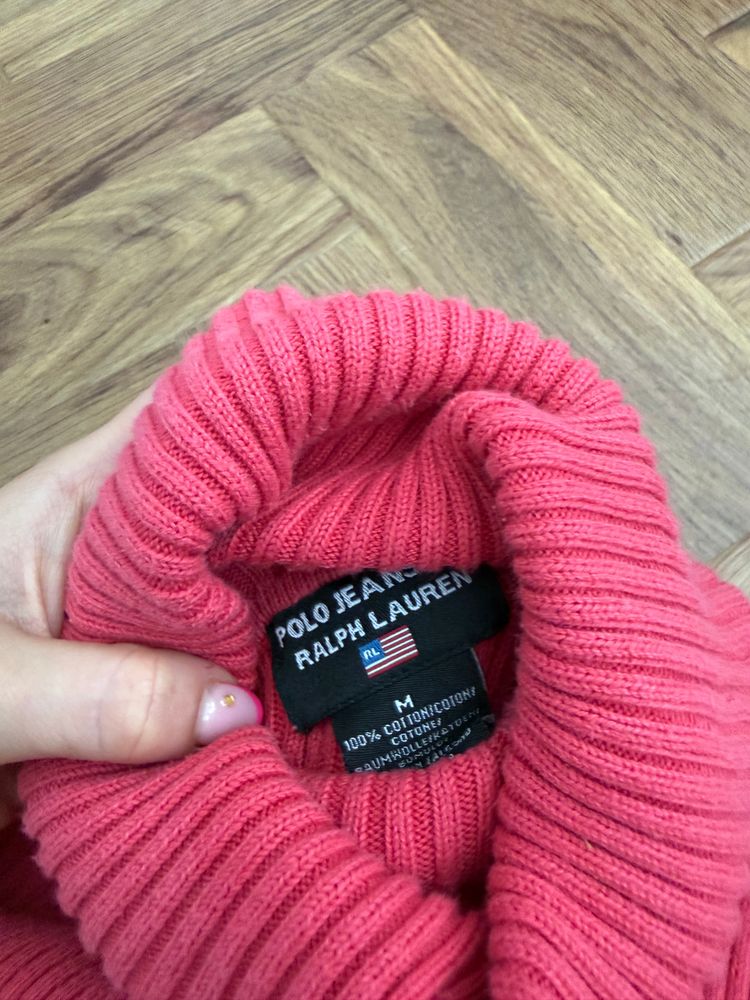 Ralph Lauren Knitted Ribbed Roll Neck (M) image 10