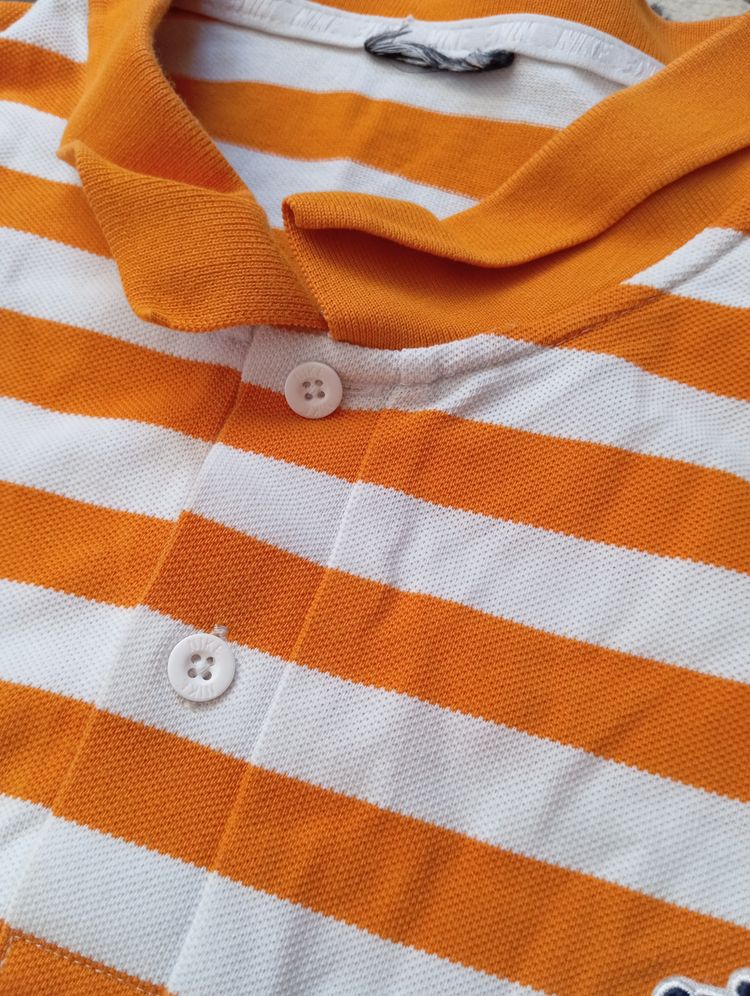 Nike Striped Polo Shirt 3