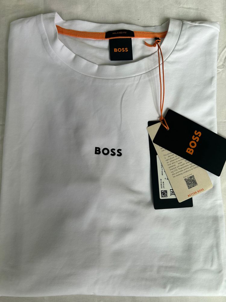 Boss White T-Shirt 2