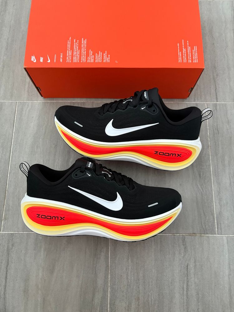 Nike Vomero Plus Road Running Trainers - ‘Black White Crimson’ - Size UK 8,8.5 3