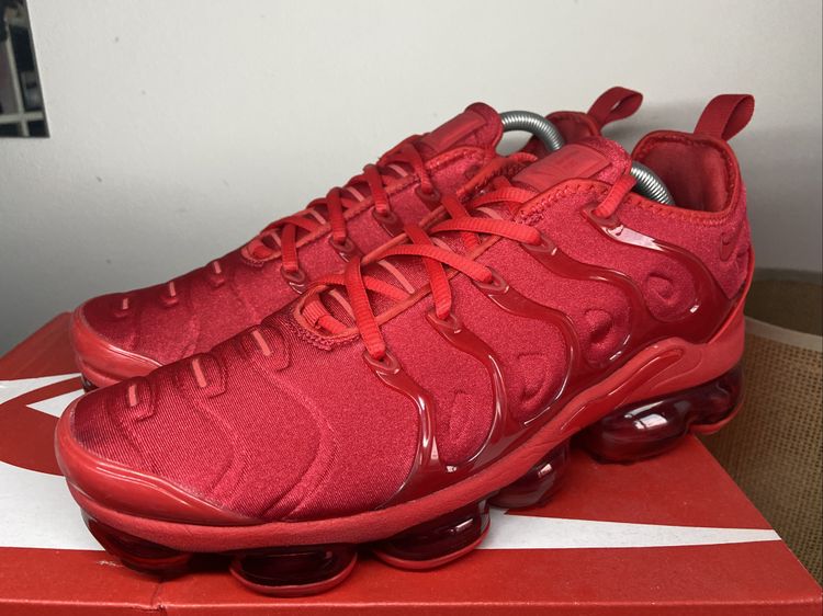 Nike Air Vapormax Plus TN UK8.5 Red Crimson Great Condition 5