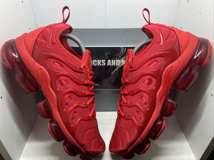 Nike Air Vapormax Plus TN UK8.5 Red Crimson Great Condition 3