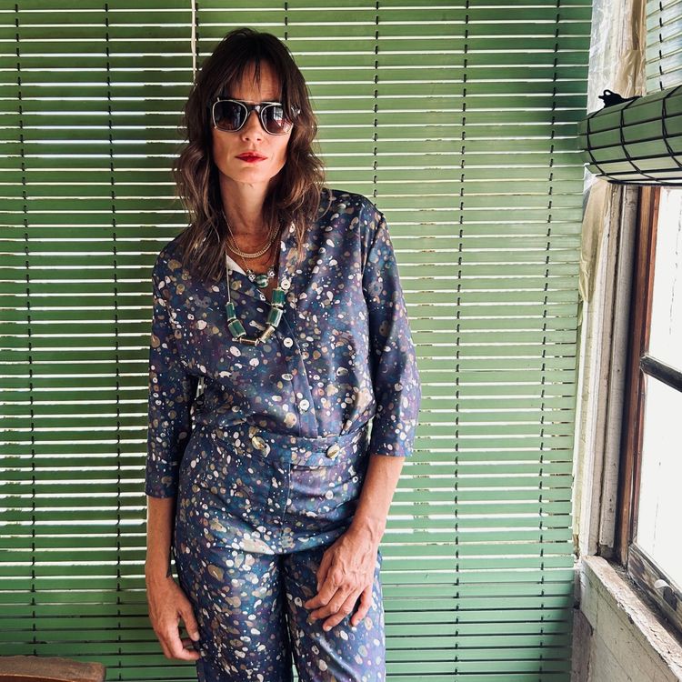 7rooms Camisa Berta Bubbles blue product image
