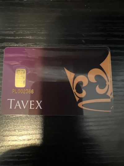 Tavex 0.25g gold