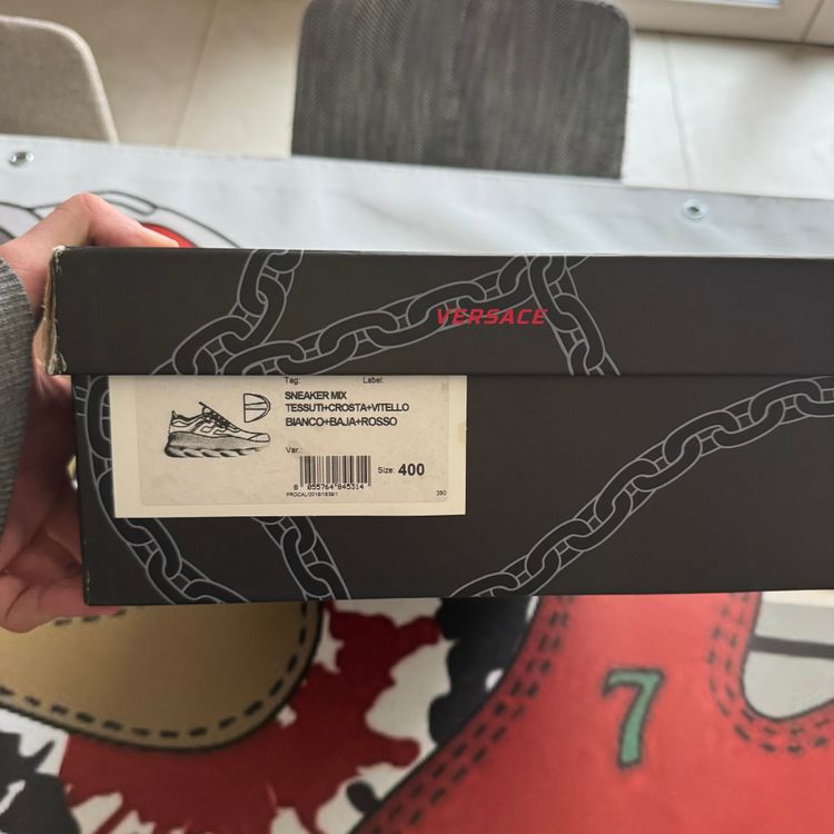 Versace Chain Reaction Sneakers 40 image 6